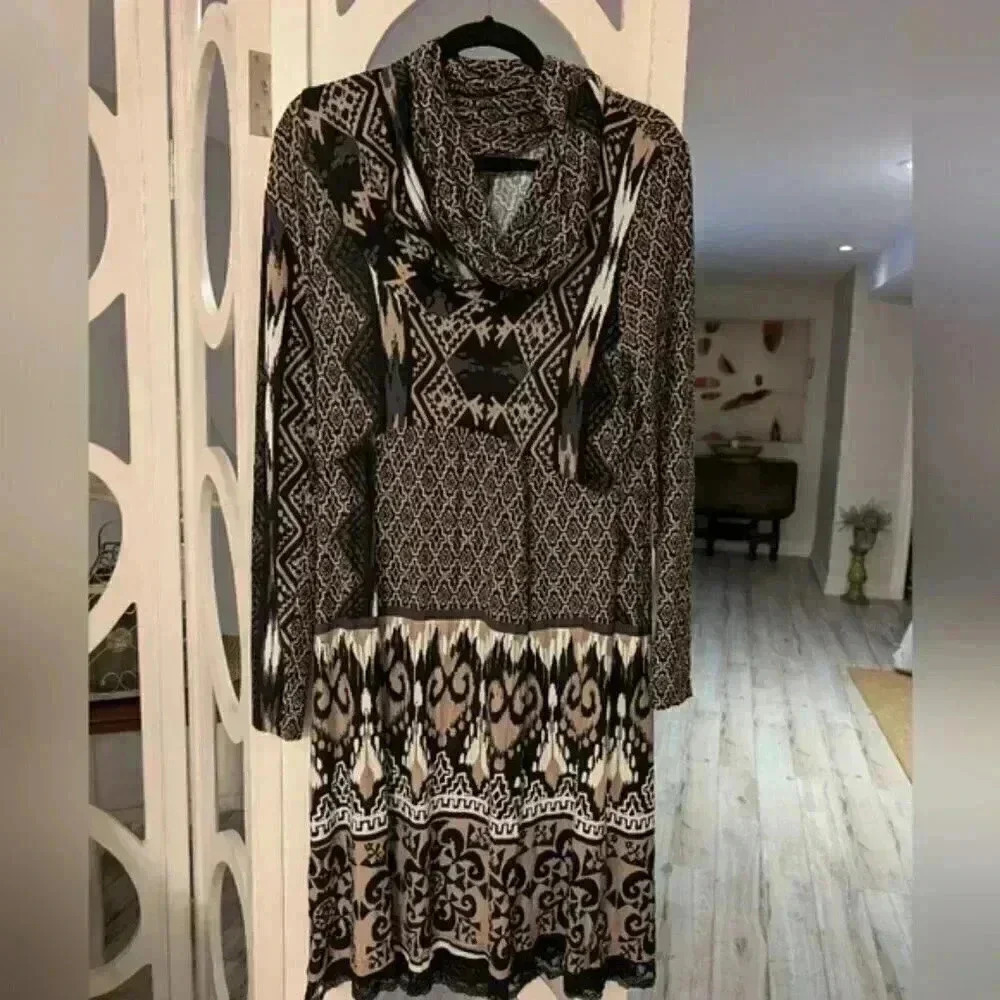 Anna Scott shuffle dress large